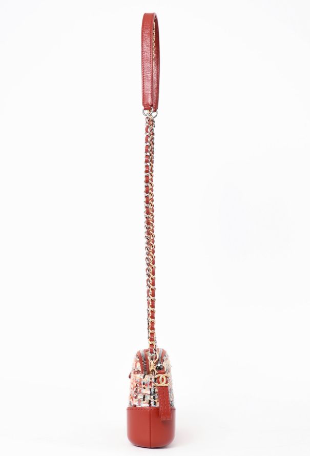 Chanel Tweed Gabrielle Clutch With Chain - 5