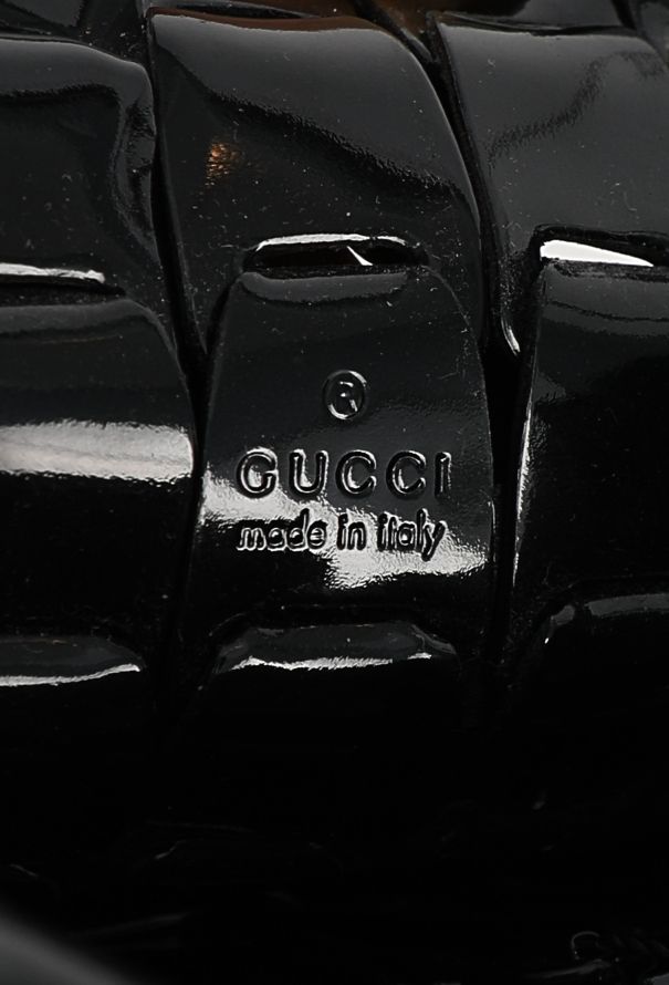 Gucci 2002 Tom Ford Patent Leather Tote - 11