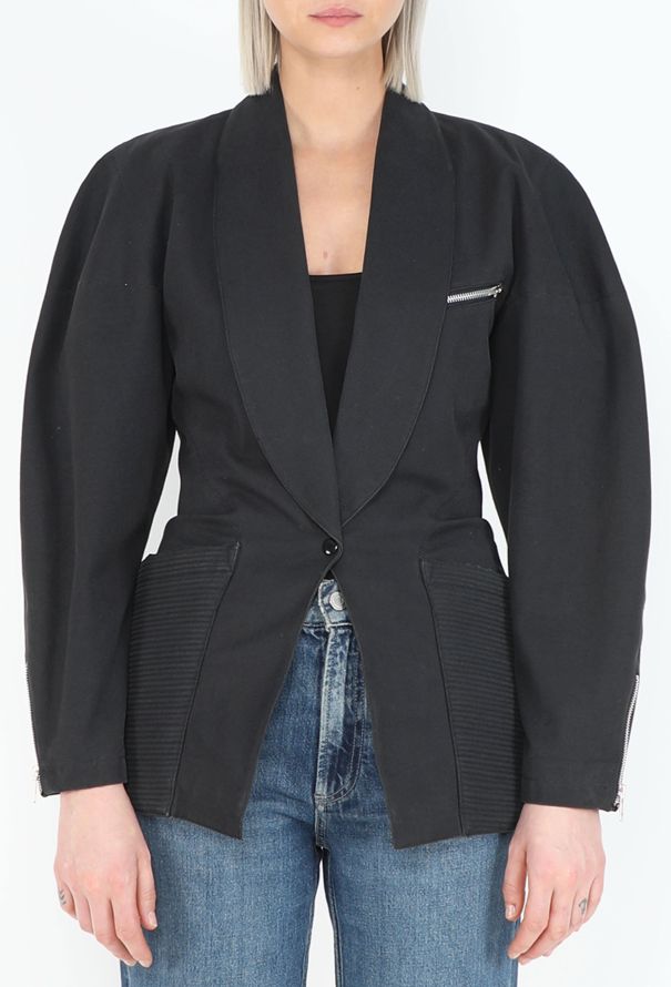 Alaïa RARE 1984 Cinched Wasp Blazer - 1