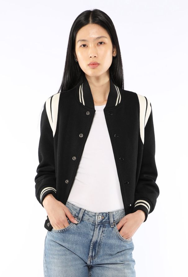 Saint Laurent Teddy Bomber Jacket, 2021 - 1