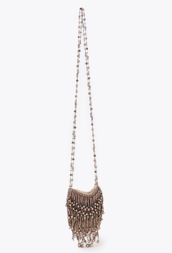 2000s Daniel Swarovski Beaded Evening Purse - 2