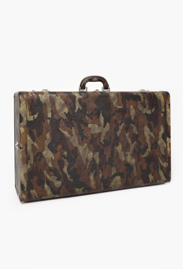 Prada Large Camouflage Travel Trunk - 2