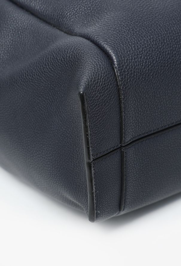 Loewe F/W 2021 Medium Flamenco Tote Bag- Deep Navy - 8