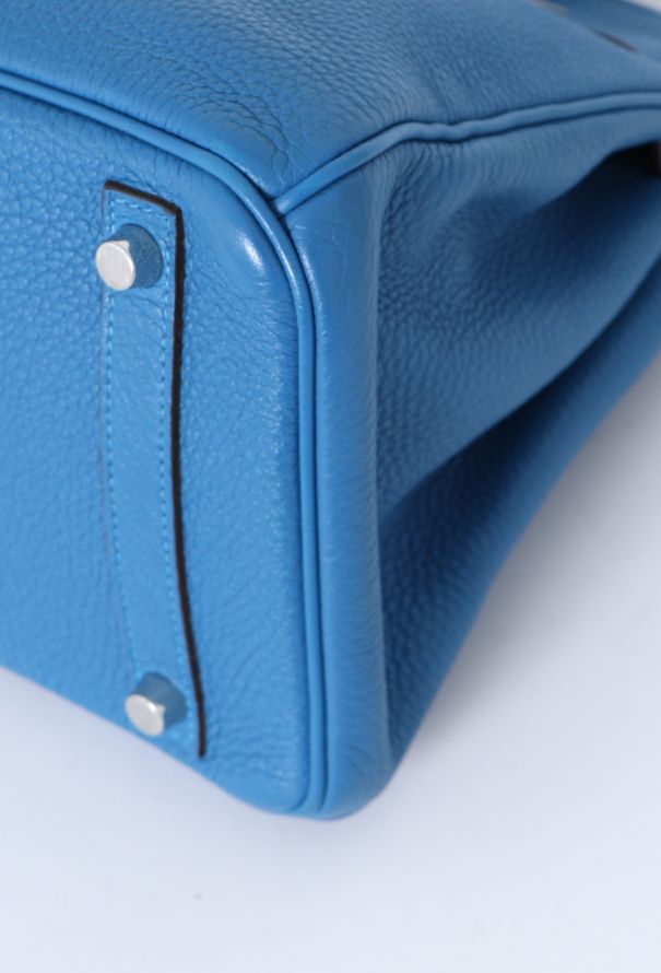 Hermès Bleu Mykonos Togo Birkin 30 - 8