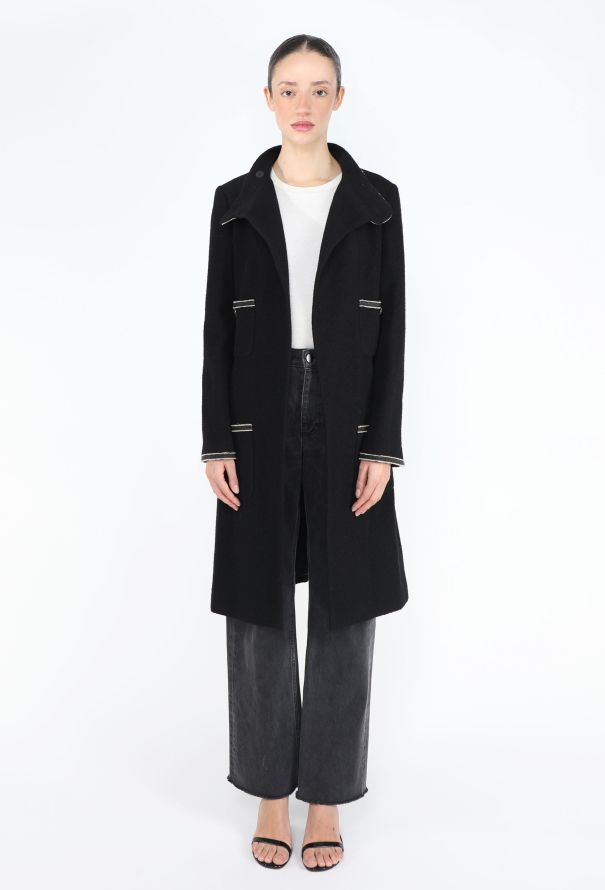 Chanel Resort 2014 Paris-Singapore Bouclé Military Coat - 5