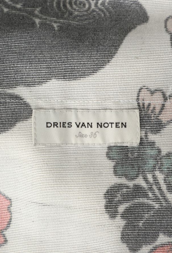Dries Van Noten Floral Open-Front Coat - 5