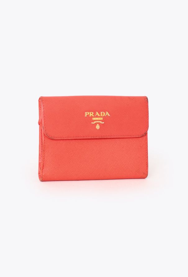 Prada Saffiano Flap Wallet - 2