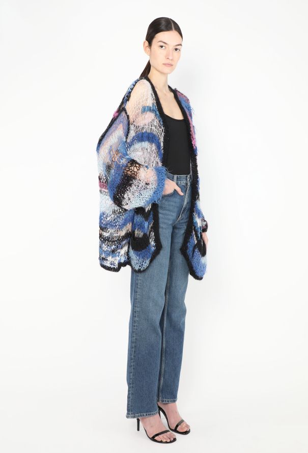 Rodarte F/W 2008 Iridescent Mohair Cardigan - 4