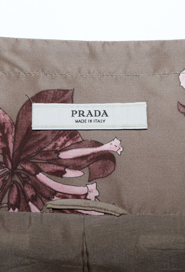 Prada Resort 2008 Belted Floral Dress - 6