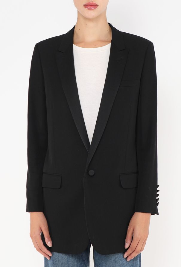Saint Laurent S/S 2014 Smoking Blazer - 1