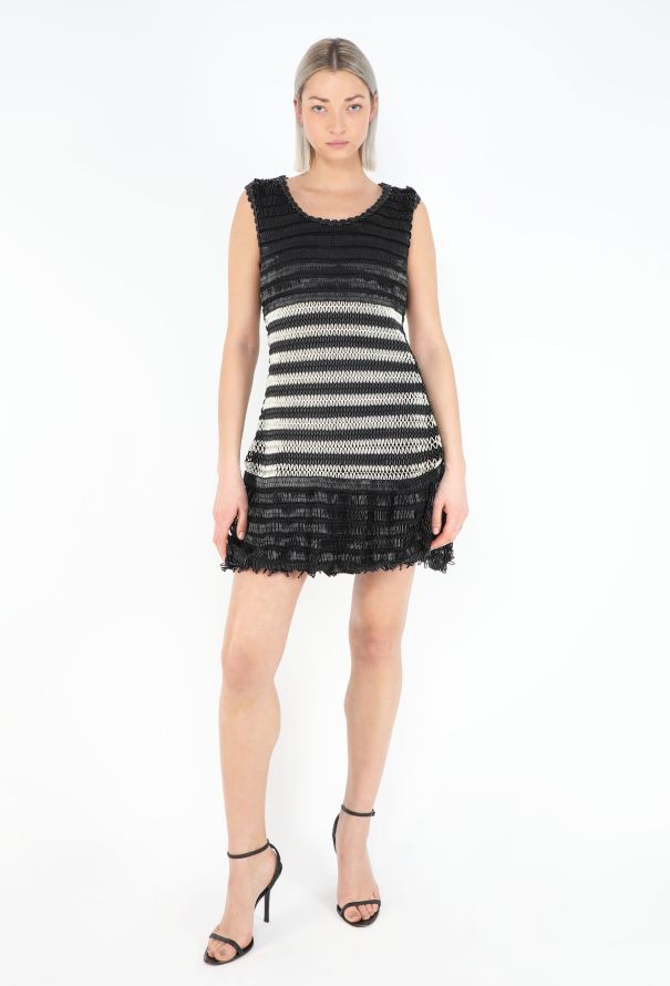 Chanel COLLECTOR S/S 1994 Vinyl Crochet Dress - 4