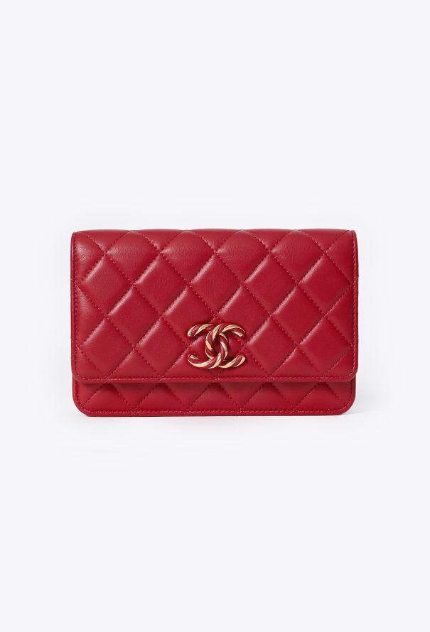 Chanel Twisted CC Wallet on Chain - 2