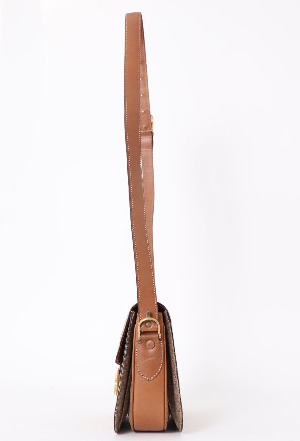 Céline Vintage Macadam Calèche Bag - 5 Céline Vintage Macadam Calèche Bag - 5