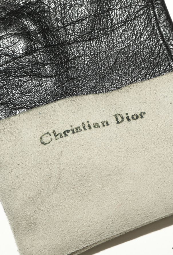 Dior Vintage Leather Gloves - 7 Dior Vintage Leather Gloves - 7