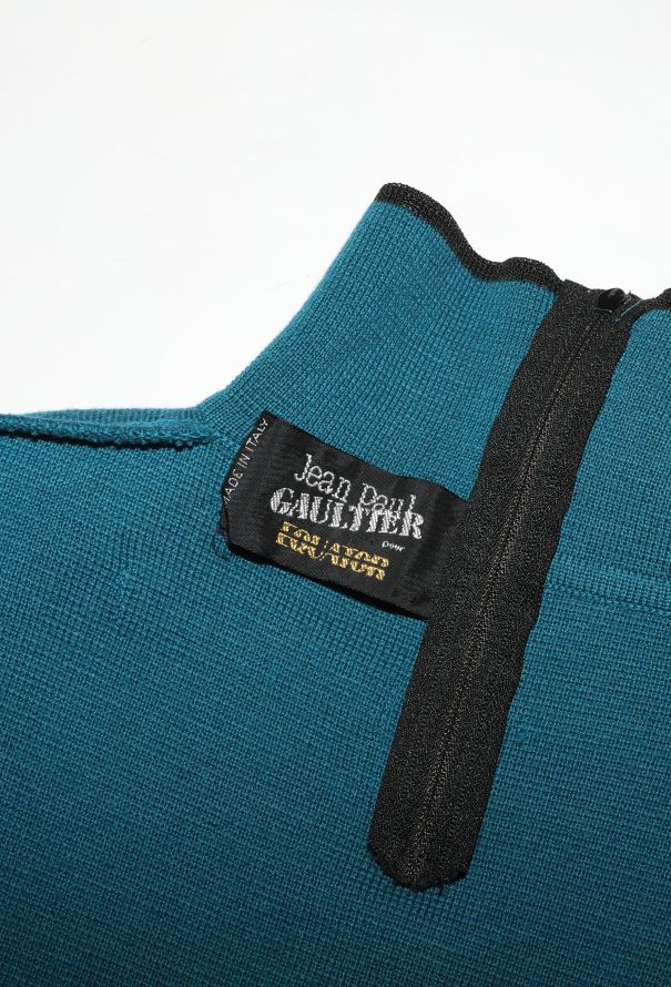 Jean Paul Gaultier Fall 1985 Cropped Intarsia Top - 5