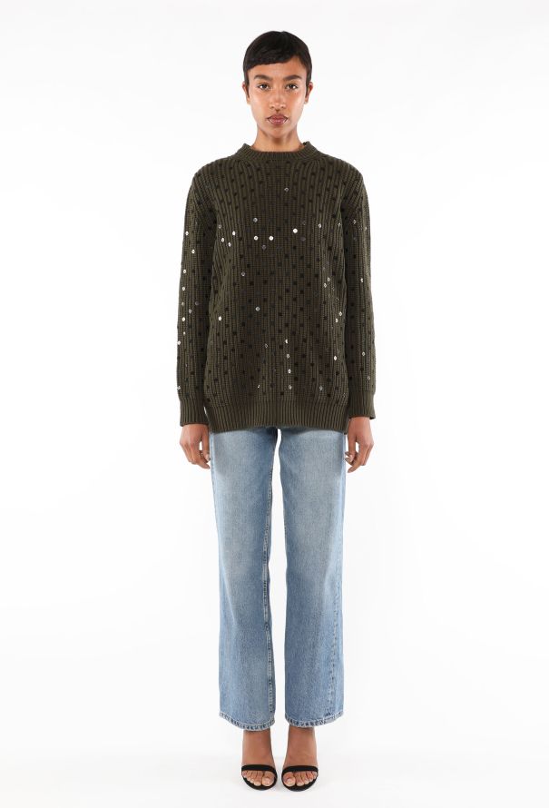 Givenchy Sequin Embellished Pullover Knit, F/W 2013 - 3