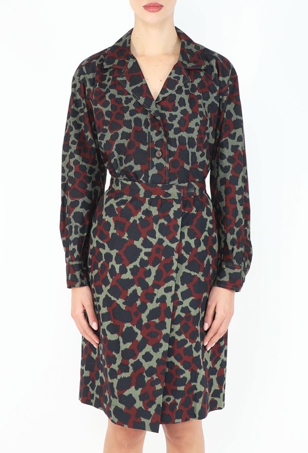 Saint Laurent '80s Camouflage Printed Ensemble - 5