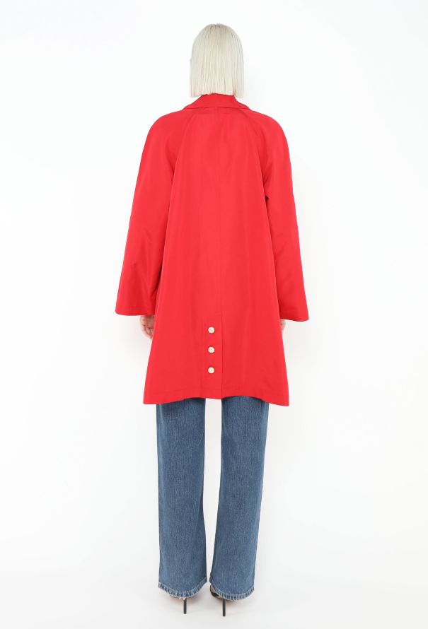 Chanel HIGHLY COLLECTOR S/S 1995 Embossed Trench - 7 Chanel HIGHLY COLLECTOR S/S 1995 Embossed Trench - 7