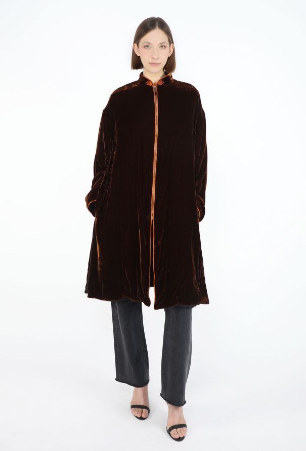 Jean Paul Gaultier '90s Velvet Passementerie Opera Coat - 5