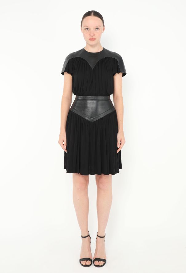 Louis Vuitton 2020 Basque Leather Dress - 1