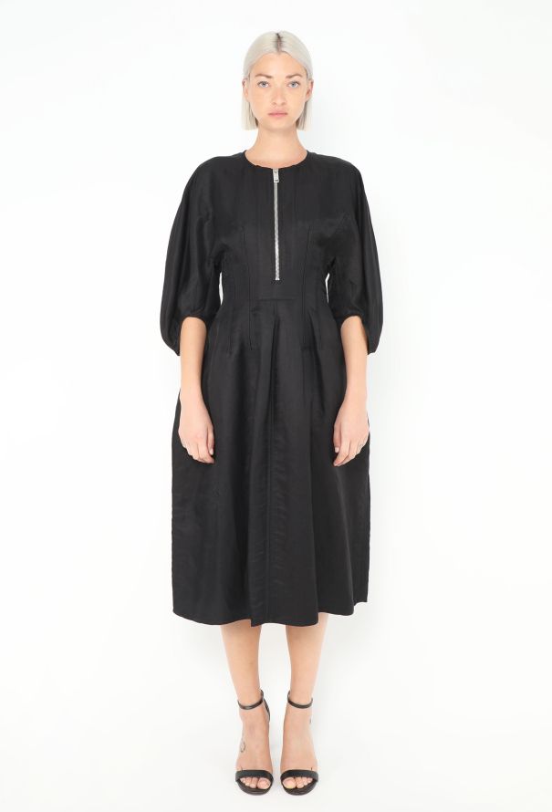 Céline S/S 2016 Linen Hourglass Dress - 1
