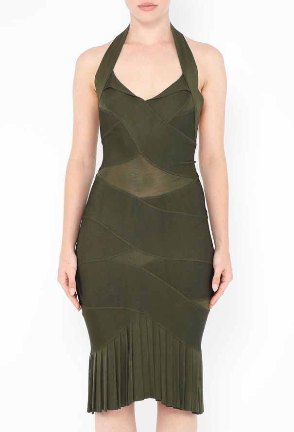 Alexander McQueen S/S 2006 'Neptune' Bandage Dress - 5