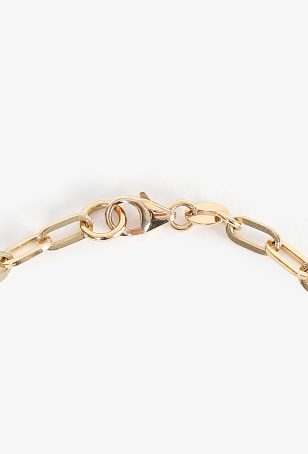 Modern Fine Jewelry FoundRae 18K Yellow Gold Chain and Morganite Charm - 8