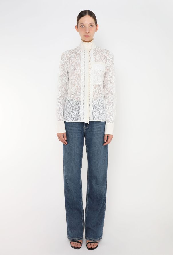 Chloé Pre-Fall 2018 Chantilly Blouse - 1