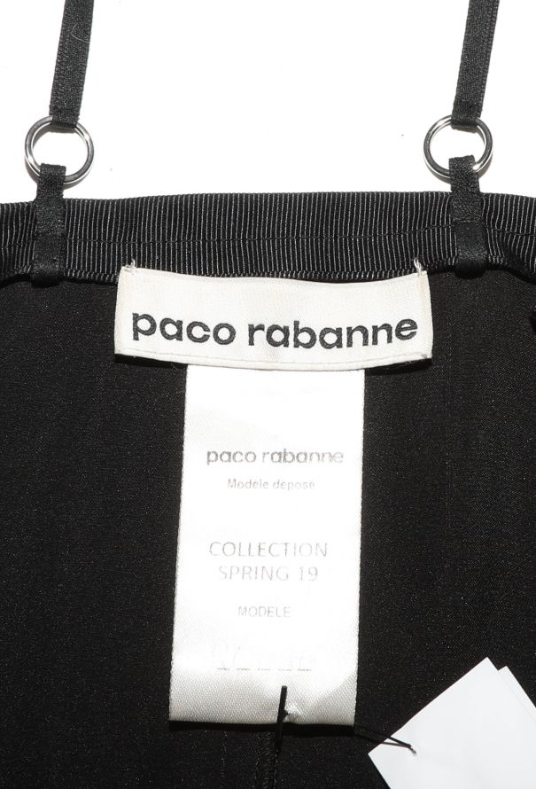 Paco Rabanne 2019 Draped Metallic Mesh Dress - 6 Paco Rabanne 2019 Draped Metallic Mesh Dress - 6