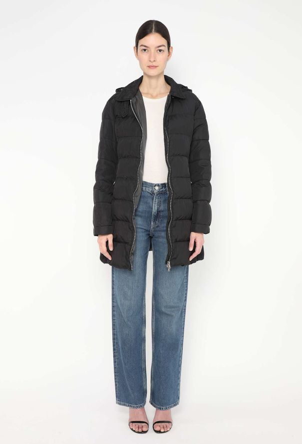 Prada Late '90s Belted Down Puffer Coat - 2 Prada Late '90s Belted Down Puffer Coat - 2