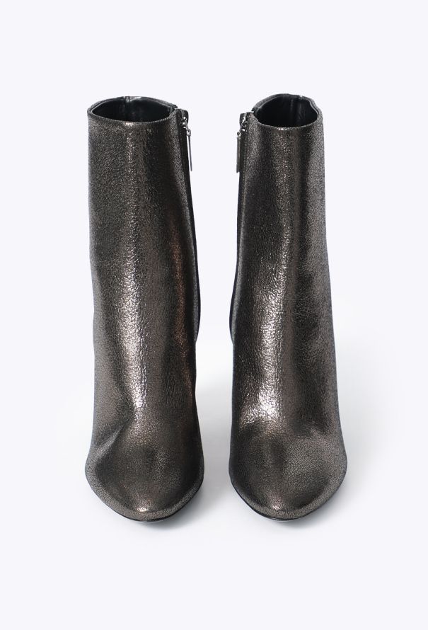 Saint Laurent Metallic Chelsea Boots - 3