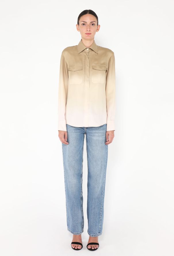 Prada 2024 Silk Ombré Top - 3