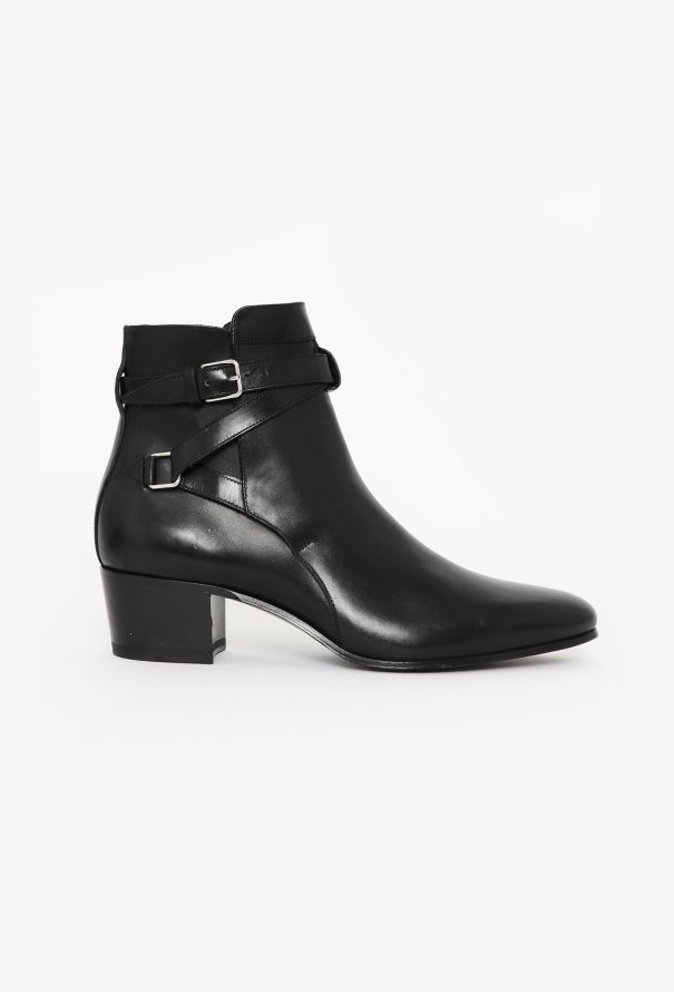 Saint Laurent Jodhpur Buckle Boots - 1