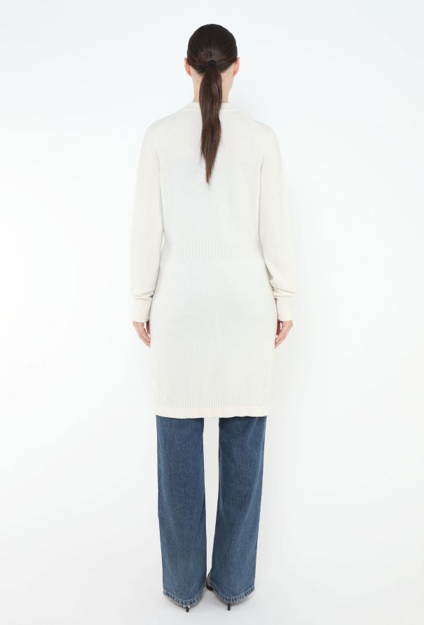 Chanel Cashmere Filigree 'CC' Cardigan - 6 Chanel Cashmere Filigree 'CC' Cardigan - 6