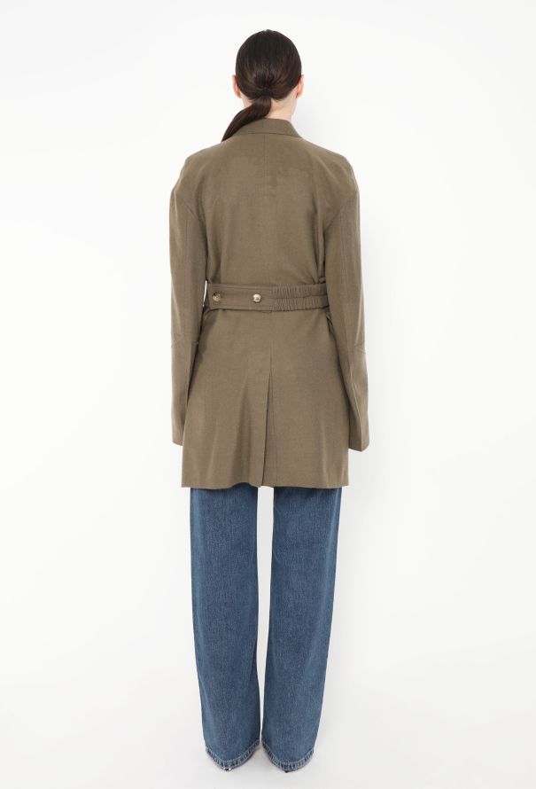 Céline F/W 2017 Belted Cashmere Jacket - 6