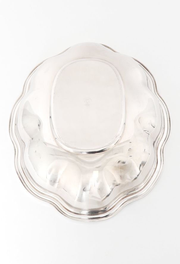 Dior Vintage Scalloped Silver Serving Bowl - 5 Dior Vintage Scalloped Silver Serving Bowl - 5