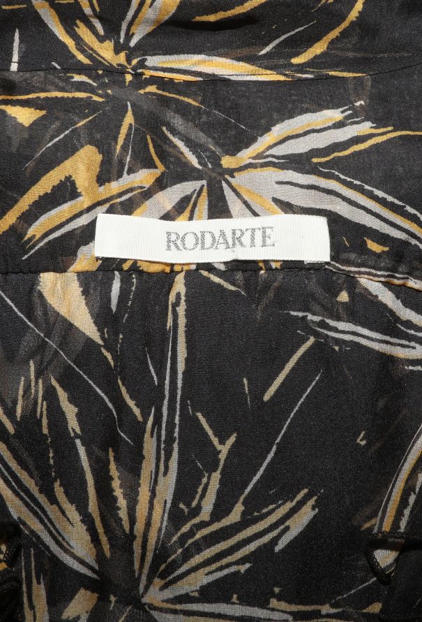 Rodarte S/S 2018 Ruffled Silk Blouse - 6 Rodarte S/S 2018 Ruffled Silk Blouse - 6