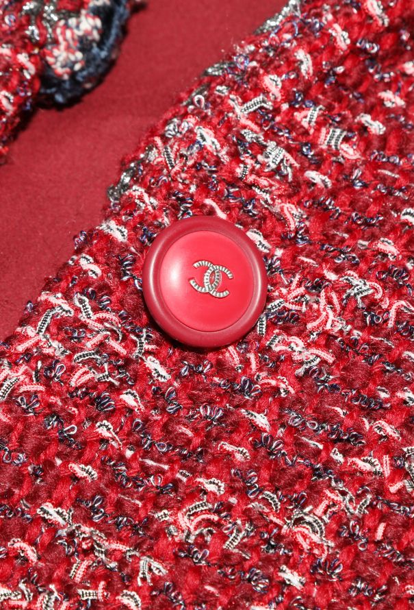 Chanel 2017 Braided Trim Tweed Jacket - 7