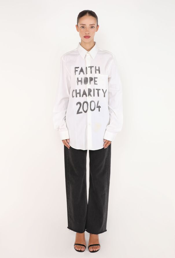 Helmut Lang Faith Hope Charity Shirt, F/W 2003 - 1