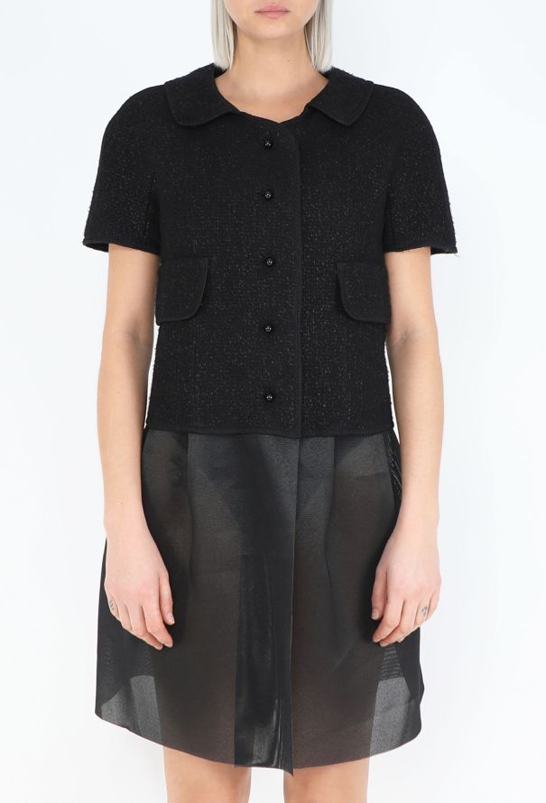 Rochas 2003 Theyskens Tweed Babydoll Dress - 2