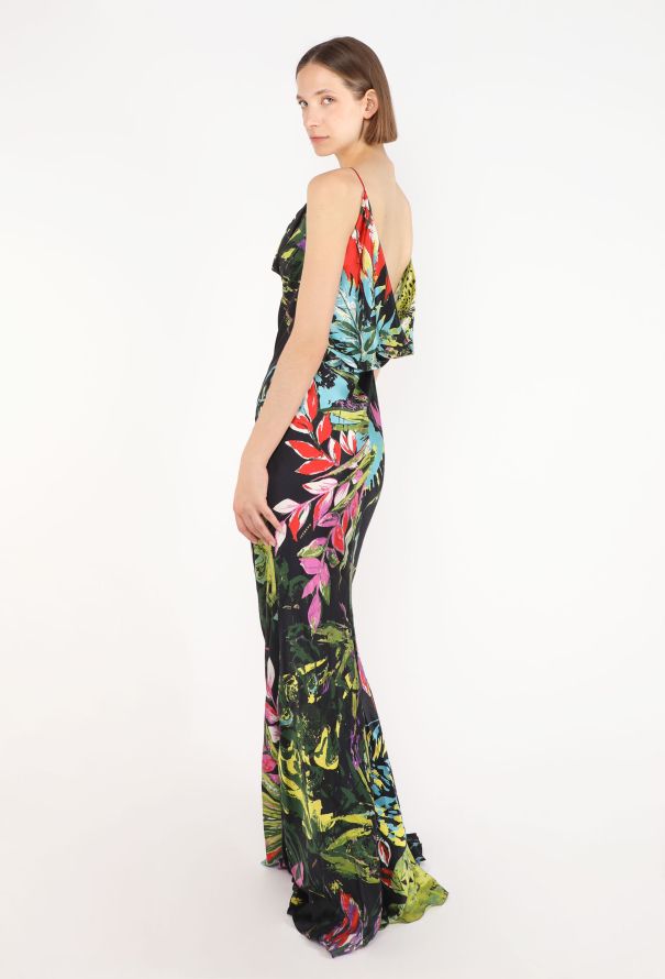 Iceberg Crystal Jaguar Silk Dress, 2004 - 6