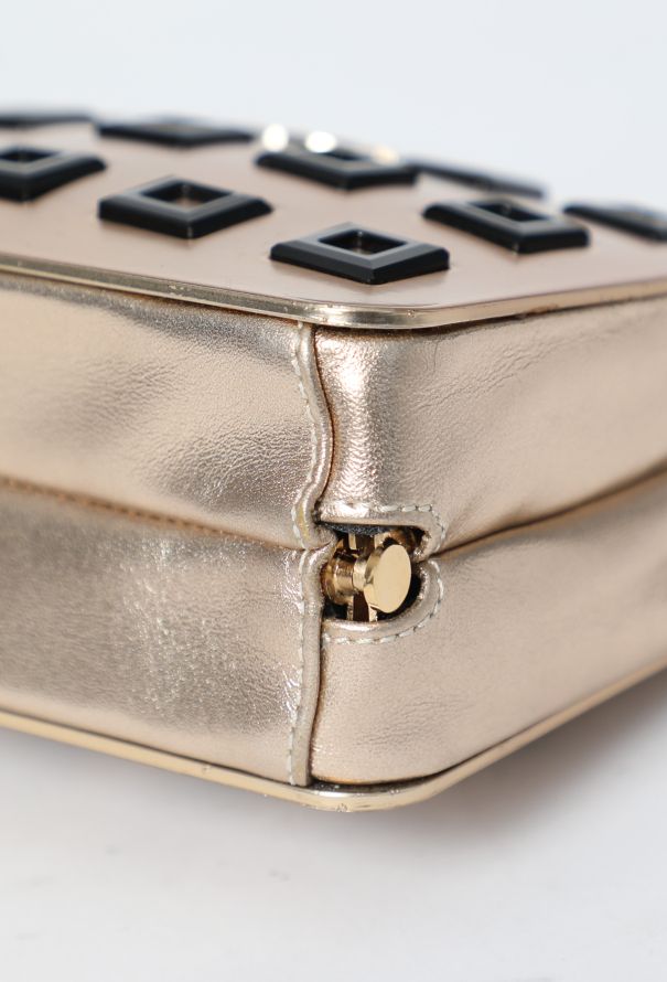 Chanel 2006 Metallic Minaudière Clutch - 9