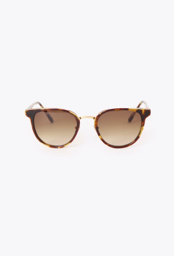 Masunaga Tortoiseshell Gradient Sunglasses - 1