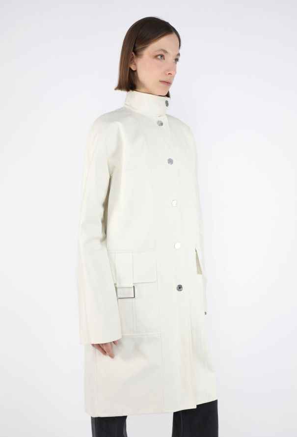 Hermès S/S 2020 Gabardine Car Coat - 6