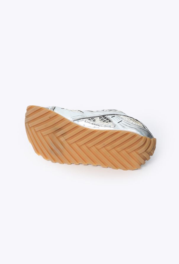 Bottega Veneta Metallic Orbit Sneakers, Resort 2024 - 6