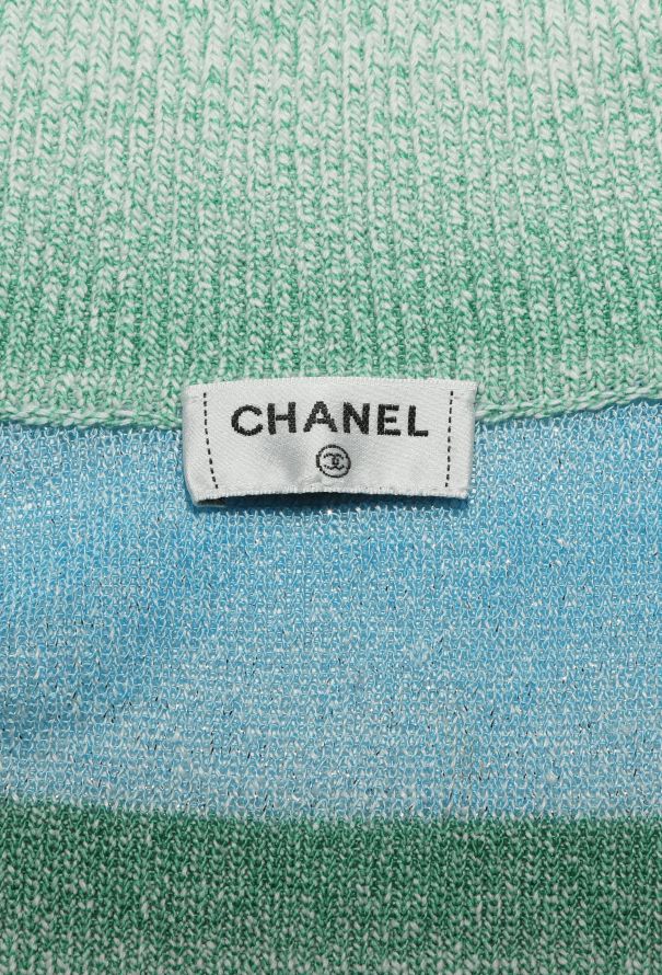 Chanel 2023 Iridescent 'CC' Polo Dress - 5 Chanel 2023 Iridescent 'CC' Polo Dress - 5