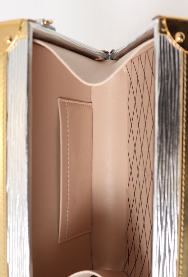 Louis Vuitton Metallic Petite Malle Bag - 10