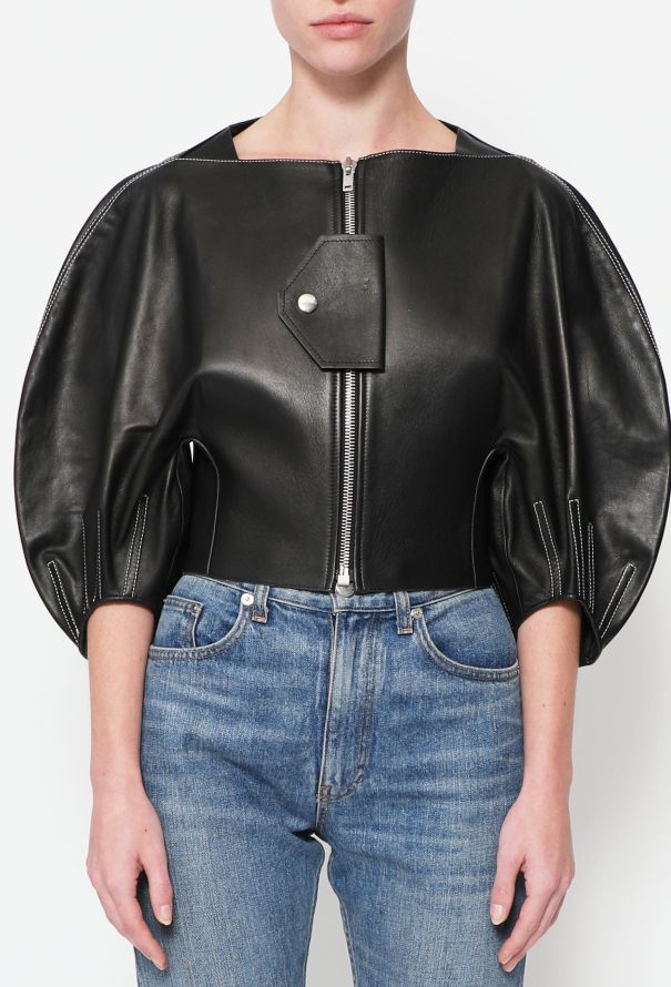 Céline Iconic 2016 Leather Zip Jacket - 1