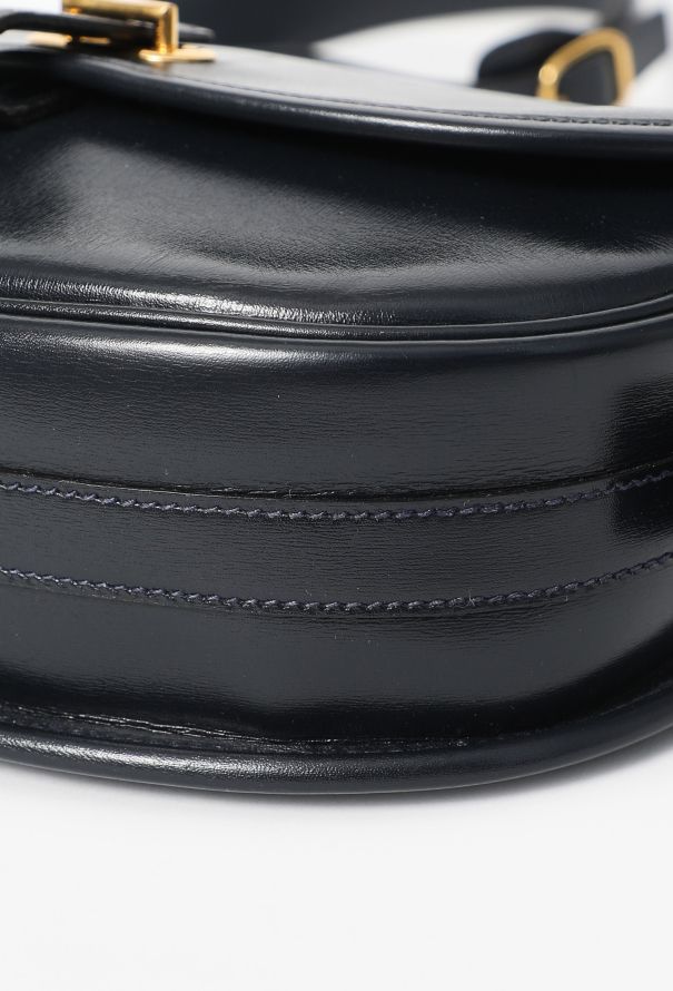 Hermès '90s Navy Box Balle de Golf Bag - 10