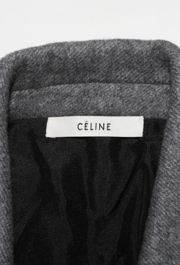 Céline Cashmere Double-Breasted Jacket - 5